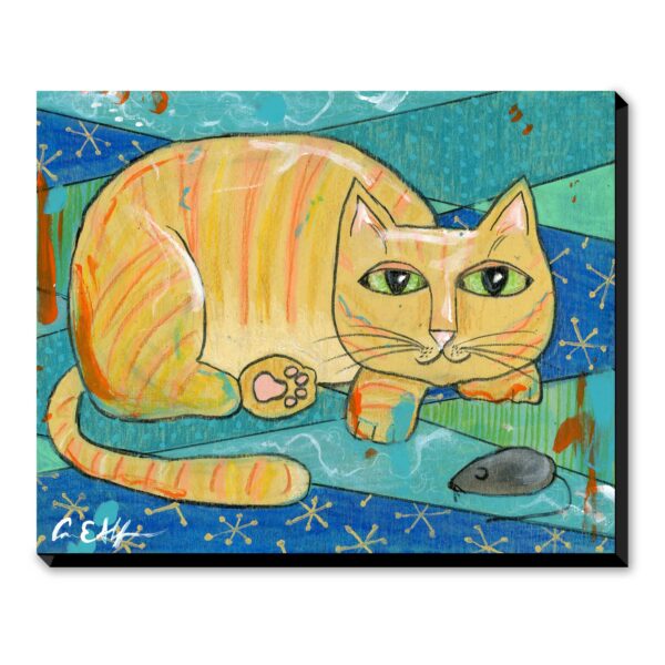 Cat and Mouse - Art Print