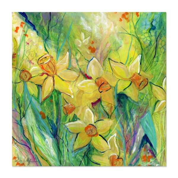Dancing Daffodils - Art Print