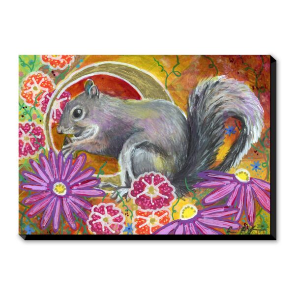 Fall Squirrel - Art Print