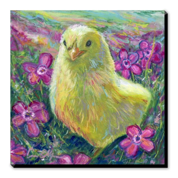 Flower Chick - Art Print