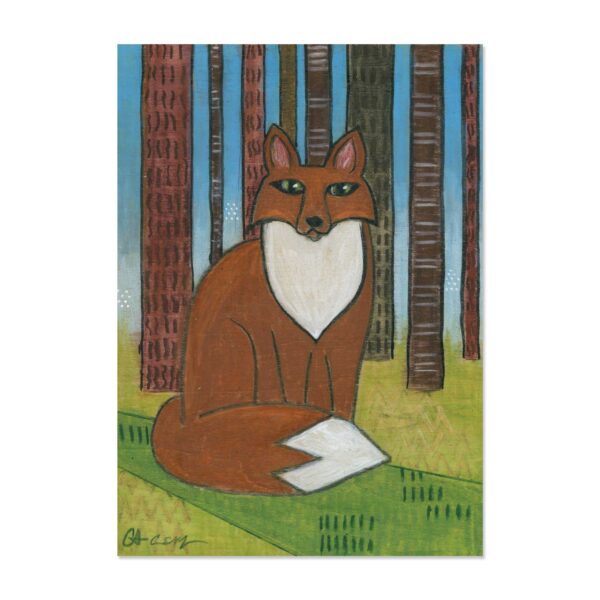 Forest Fox - Art Print