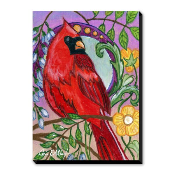 Garden Cardinal - Art Print