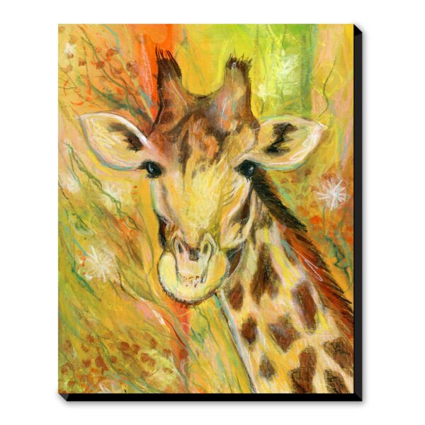 Giraffe Wishes - Art Print