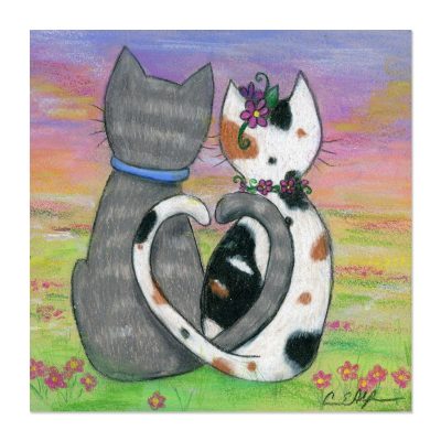 Heart Tails - Art Print