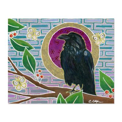 Proud Raven - Art Print
