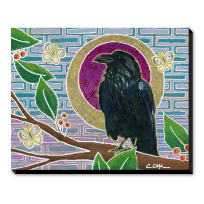 Proud Raven - Art Print