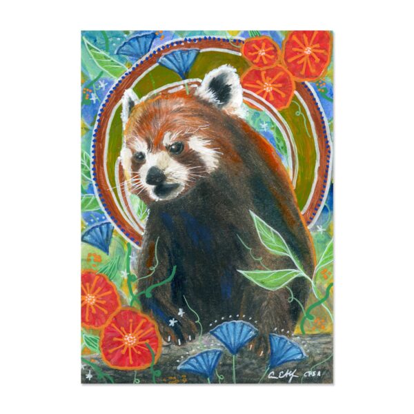 Red Panda Speaks - Art Print