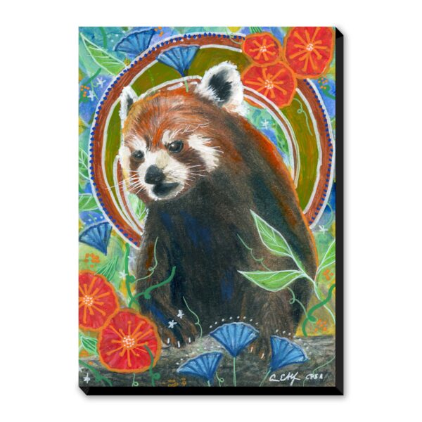 Red Panda Speaks - Art Print