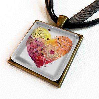 Rooted in Love Heart - Pendant