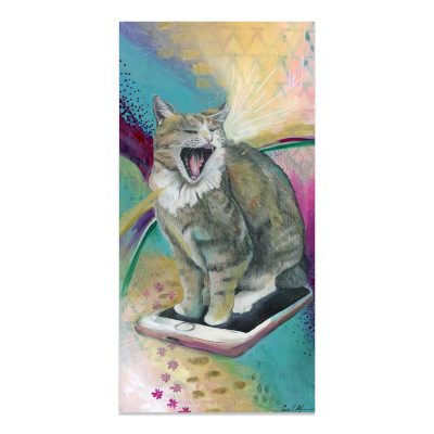 Cat's Got Your Tongue - Art Print