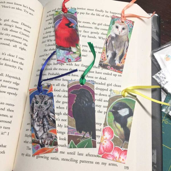 Birds Mini-Bookmarks