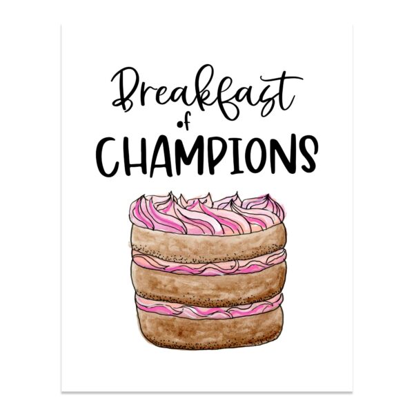 Breakfast of Champions - Art Print