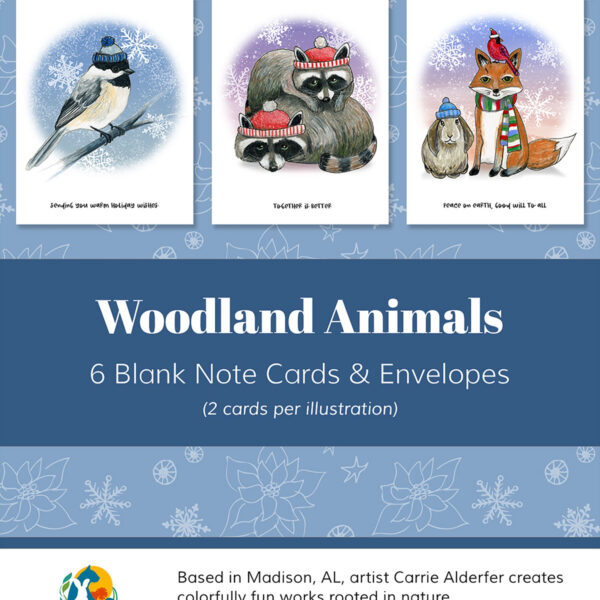 Woodland Animals Card Set