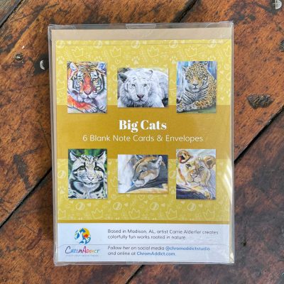 Big Cats Card Set