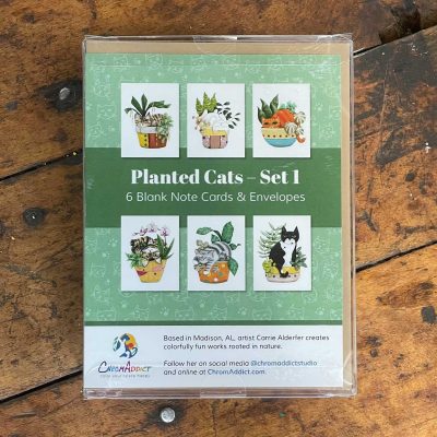 Planted Cats Card Set 1