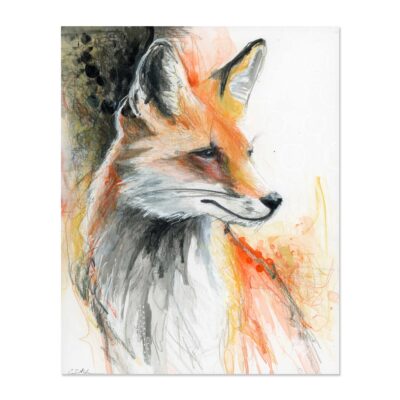 Fox Fire - Art Print