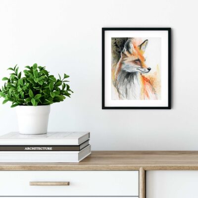 Fox Fire - Art Print