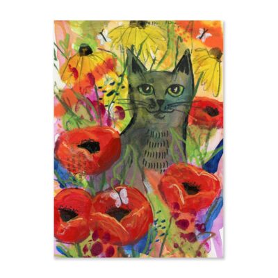 Furry Flower - Art Print