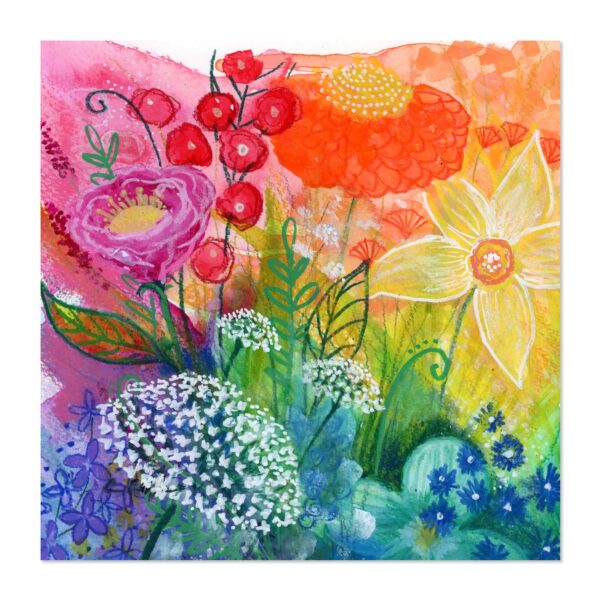 Rainbow Garden - Art Print