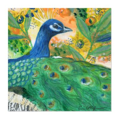Regal Peacock - Art Print