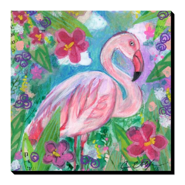 Tropical Flamingo - Art Print