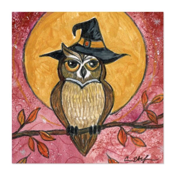 Witchy Owl - Art Print