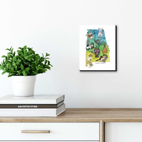 Alabama Cats (AL) - Original Art