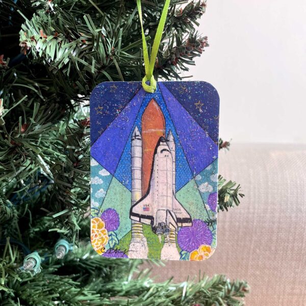 STS 47: Never Limit Yourself Space Shuttle Ornament
