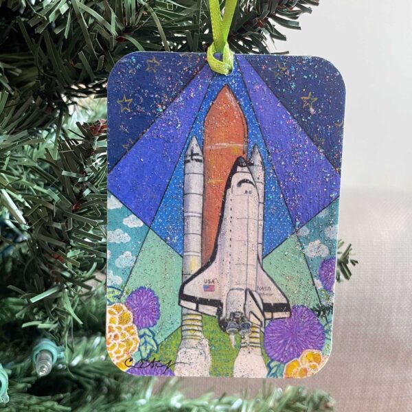 STS 47: Never Limit Yourself Space Shuttle Ornament