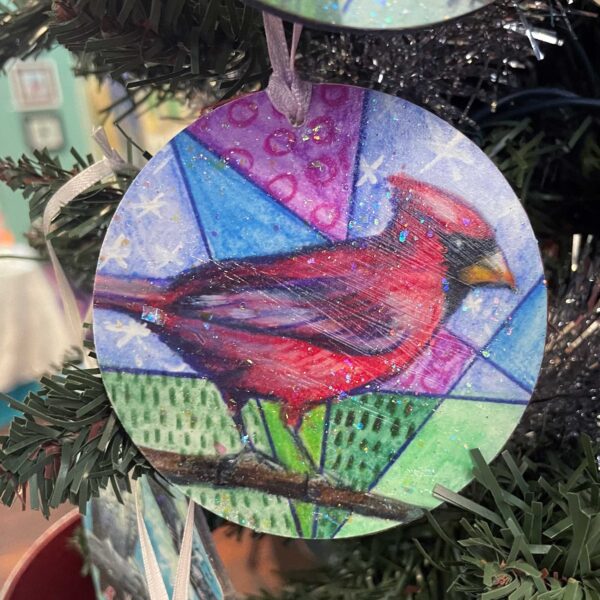 Cardinal Ornament