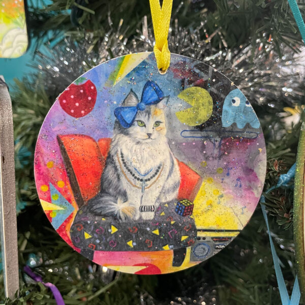 Pop Princess Cat Ornament