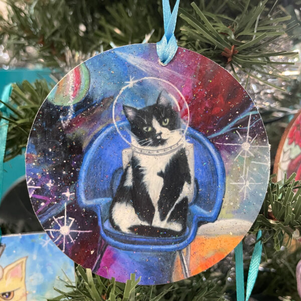 Space Cat Ornament