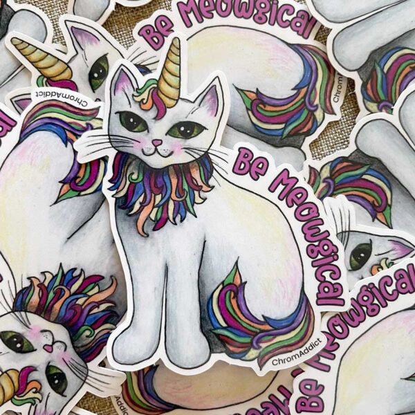 Sticker - Be Meowgical