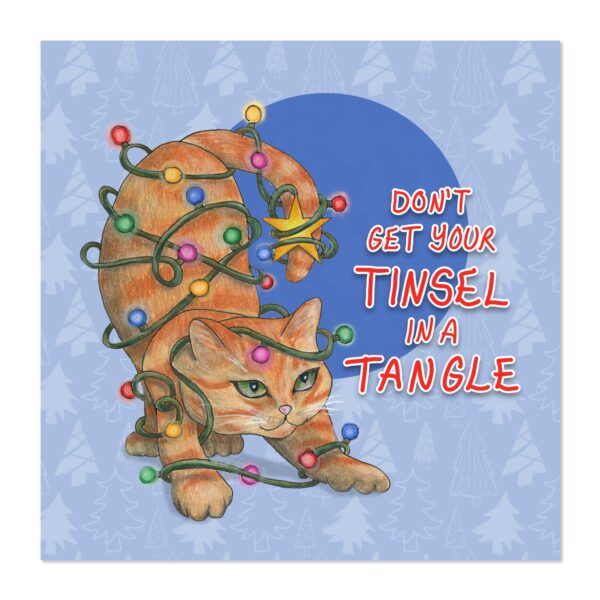 Don't Get Your Tinsel in a Tangle - Art Print