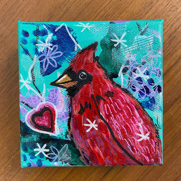 Cardinal #8 - Original Art