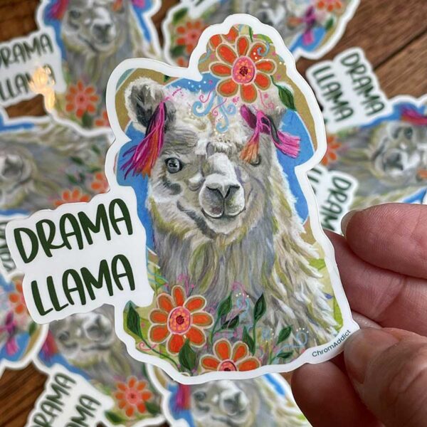Sticker - Drama Llama