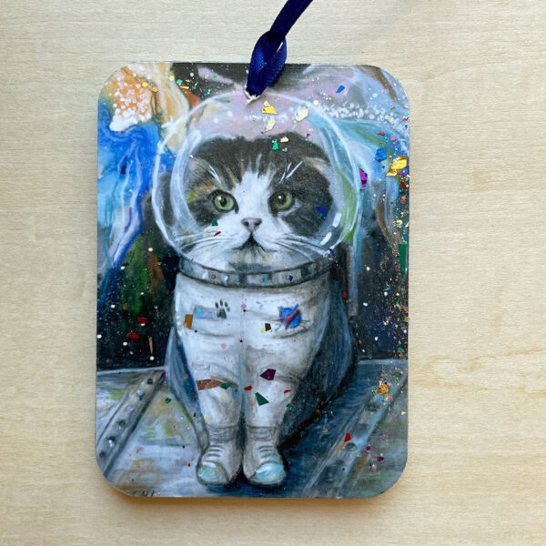 Astronaut Cat Ornament