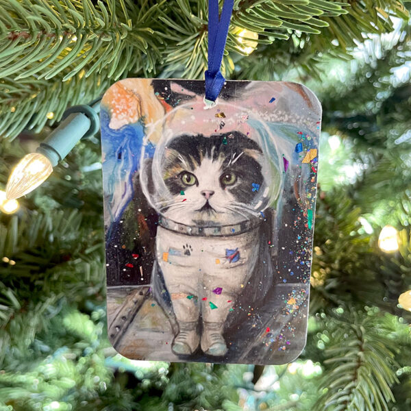 Astronaut Cat Ornament