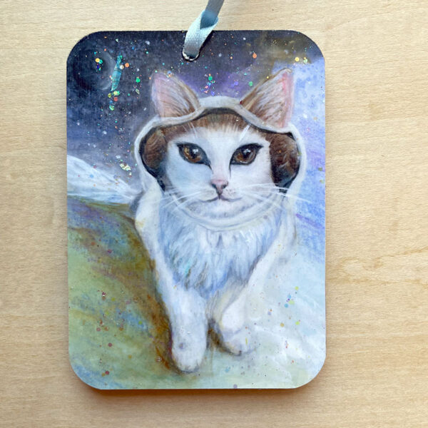 Princess Leia Cat Ornament