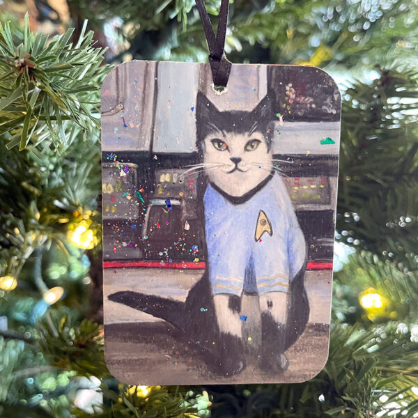 Spock Cat Ornament