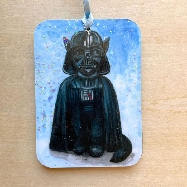 Darth Vader Cat Ornament