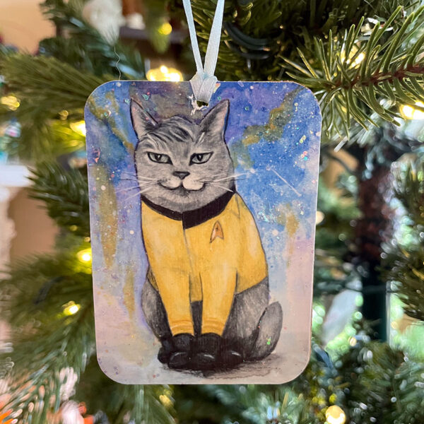 Captain Pike Cat Ornament