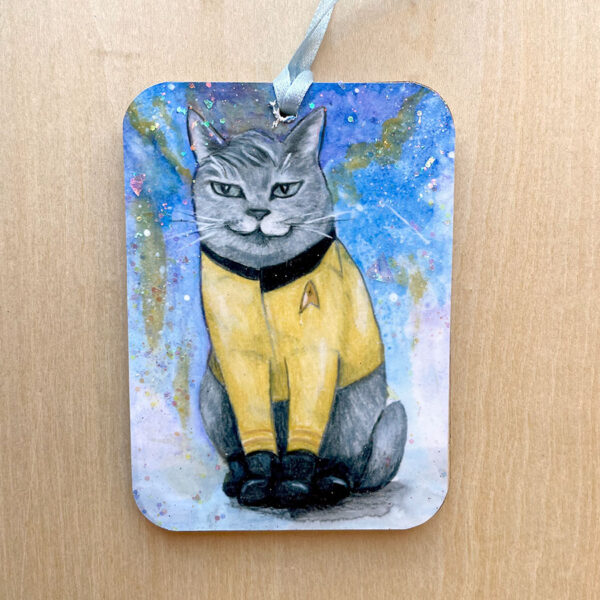 Captain Pike Cat Ornament