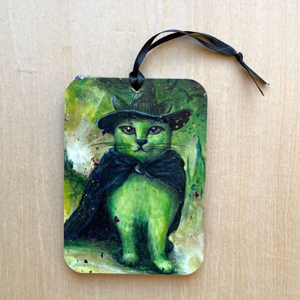 Elphaba Cat Ornament