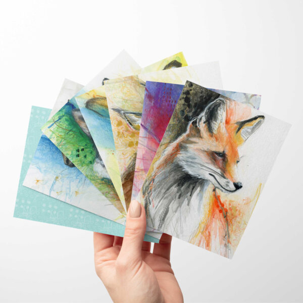 Modern Animals Card Set