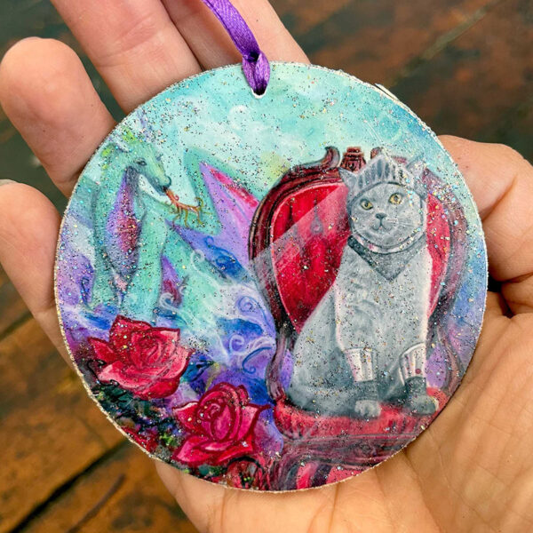 Knight Cat Ornament