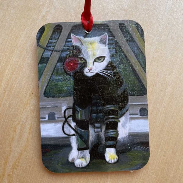 Star Trek: The Next Generation Locutus of Borg Cat Ornament