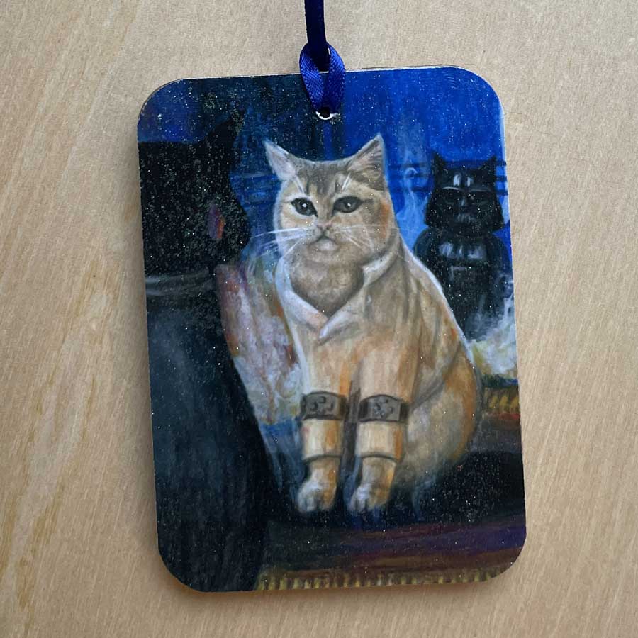 I Know Cats Ornament
