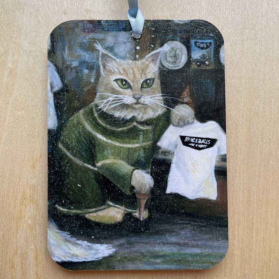 Spaceballs Cat Ornament