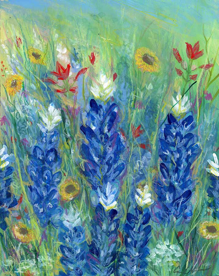 SOLD - Bluebonnets